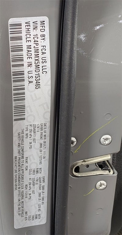 2021 Jeep Cherokee Latitude Lux 4X4