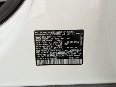 2024 Volkswagen Atlas 2.0T SE