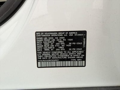 2024 Volkswagen Atlas 2.0T SE