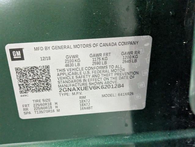 2019 Chevrolet Equinox LT