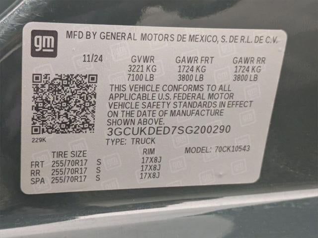 2025 Chevrolet Silverado 1500 4WD Crew Cab Standard Bed LT