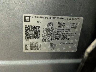 2020 GMC Terrain FWD SLE