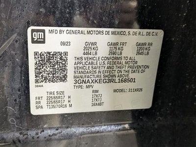 2024 Chevrolet Equinox FWD LT