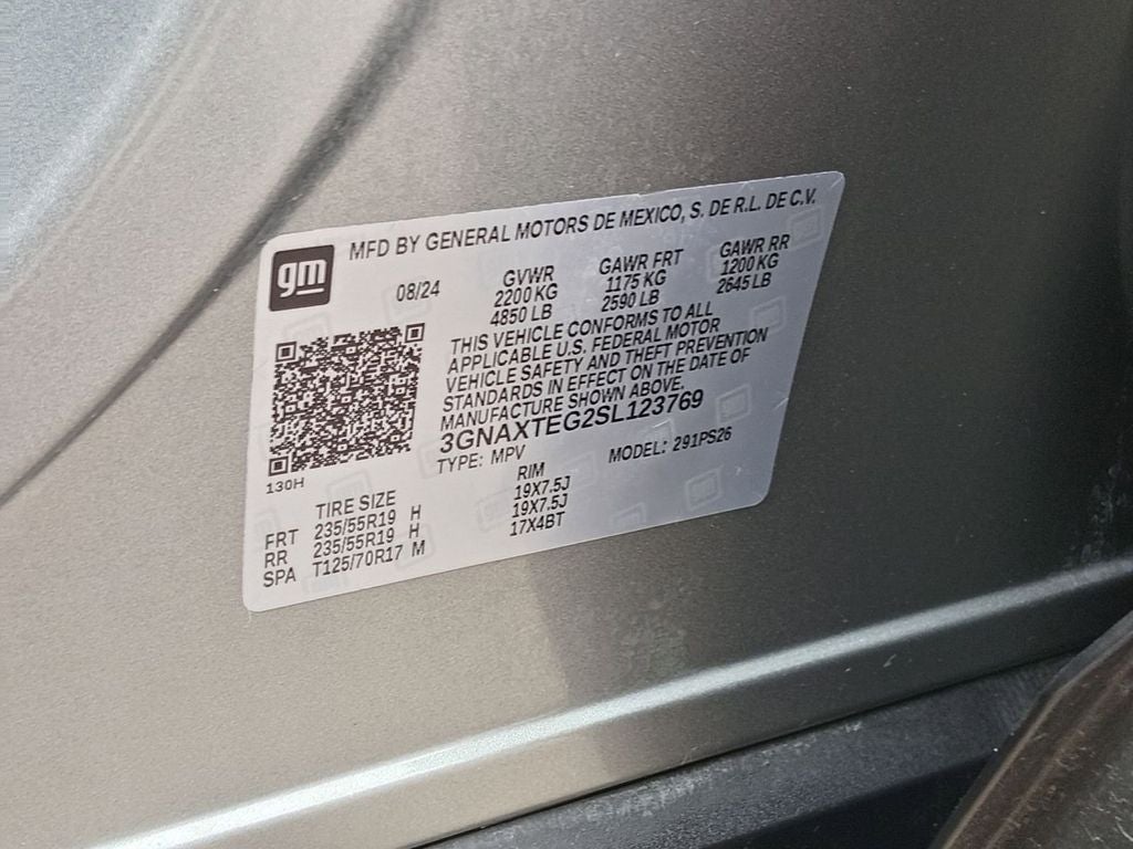 2025 Chevrolet Equinox AWD RS