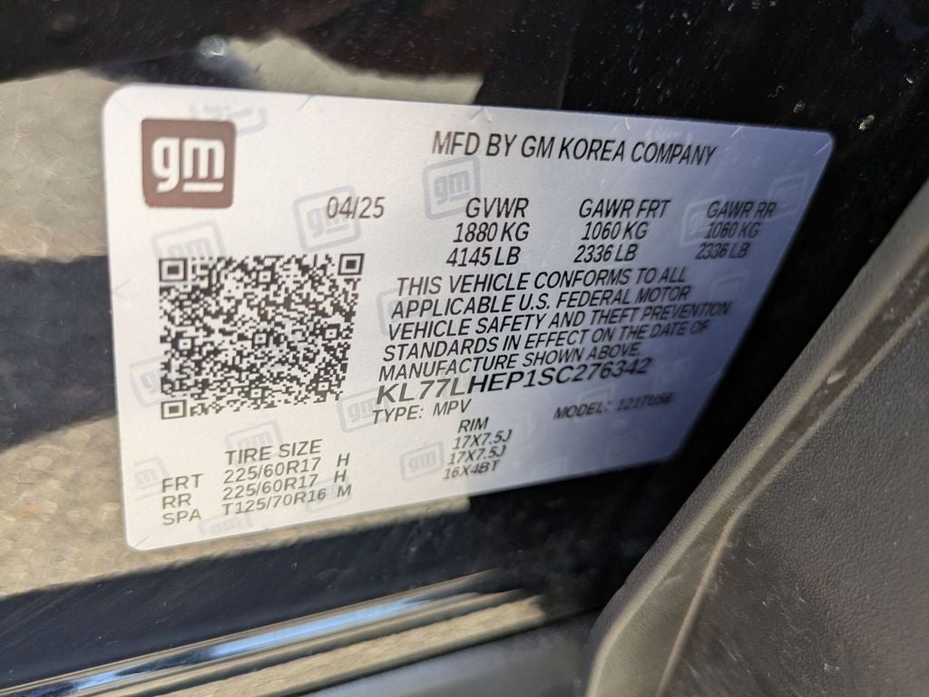 2025 Chevrolet Trax FWD LT