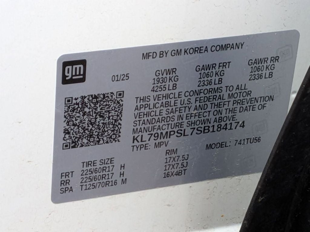 2025 Chevrolet Trailblazer FWD LT